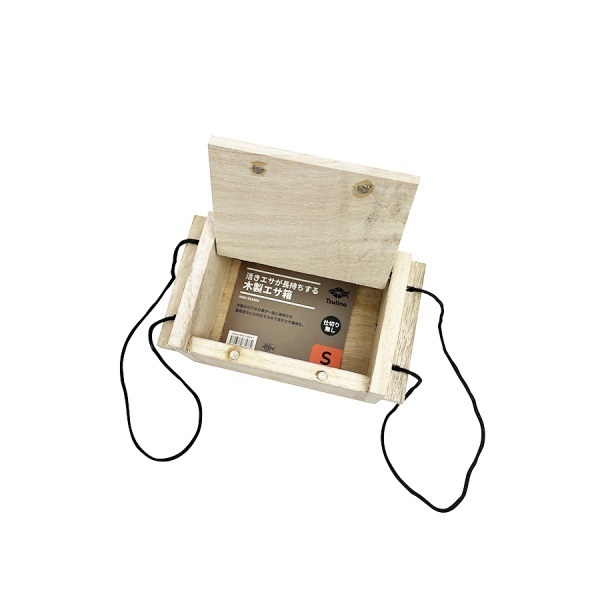 活きエサが長持ちする木製エサ箱